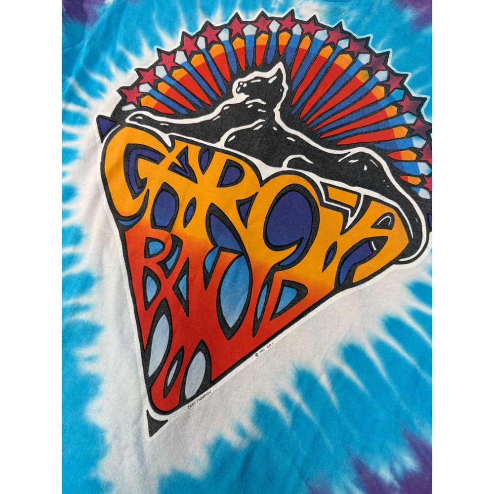 Vintage Jerry Garcia Band Shirt Chris Pinkerton Grateful Dead Mens L 90s Tie Dye - Picture 2 of 8